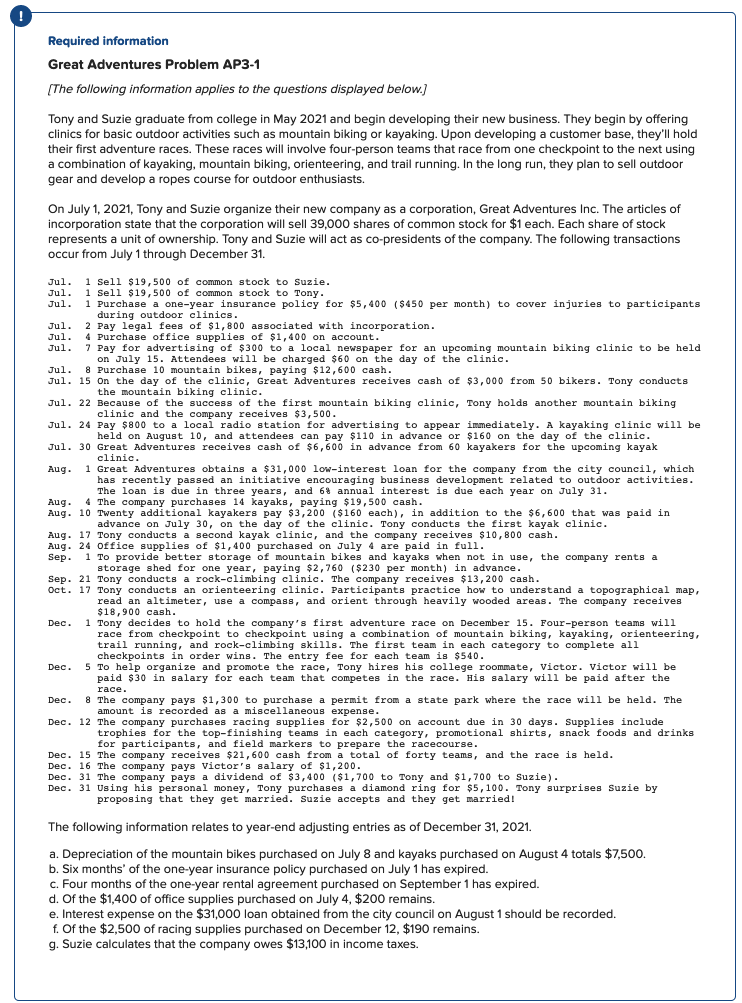 For part 4 it asks for us to create an adjusted trial