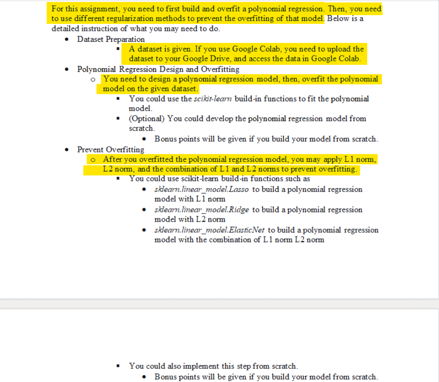 Below is the assignment details. It is written in Python. I also