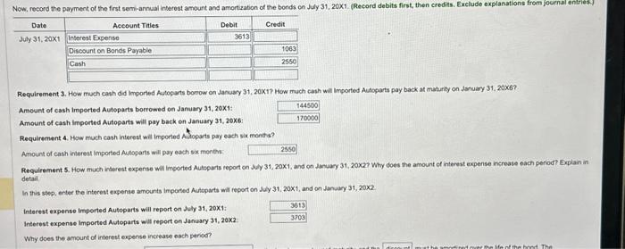 the reguirements. Requirement 1. Prepare an effective-entecest amorszation tabie for the bonds
