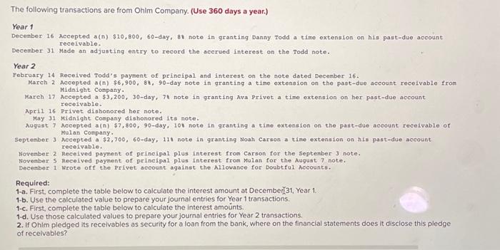 please do part d where it asks fo complete the journal entries.