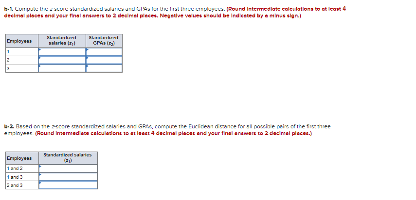 least 4 declmal places and your final answers to 2 decimal places.)