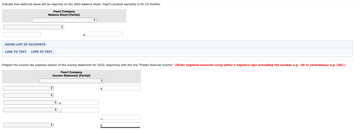 its income tax expense and income taxes payable. Pretax financial income Excess