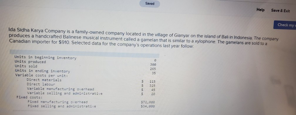  Saved Help Save & Exit Check my Ida Sidha Karya Company