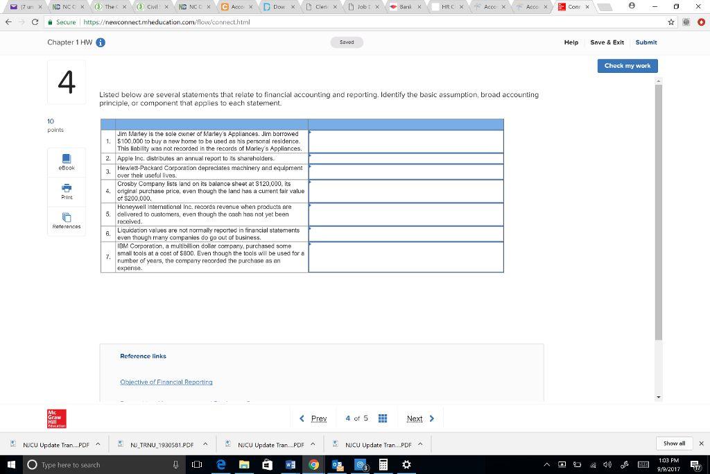 Acco: Corr ci Secure! https:/ Chapter 1 Hw Help Save &