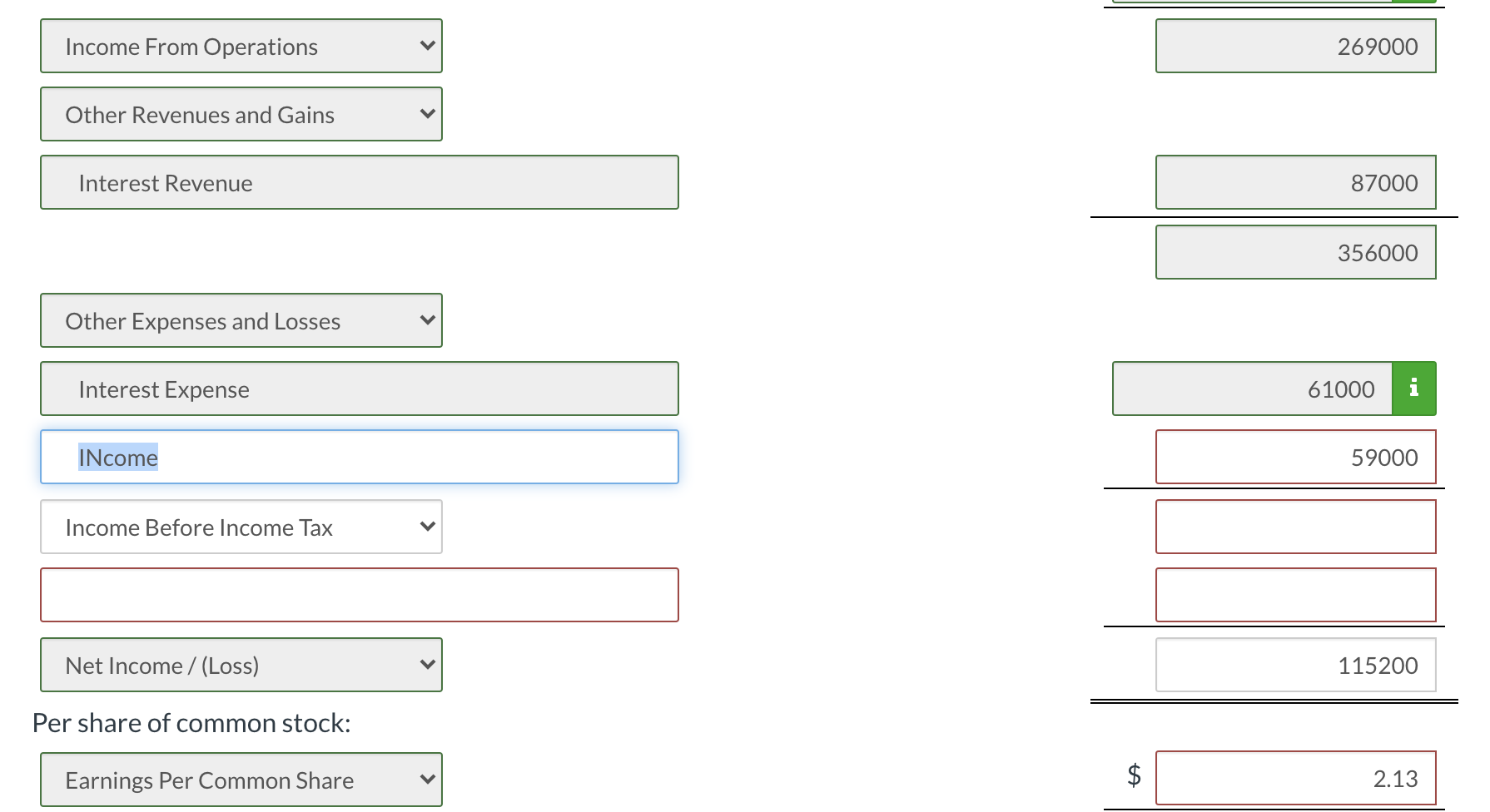 please and thanks. The following balances were taken from the books of