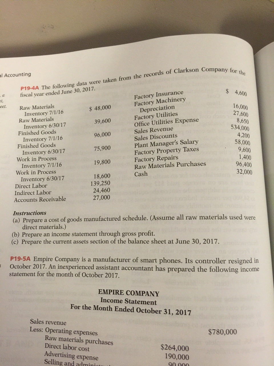 If someone could please help me answer question 19-4A I would greatly