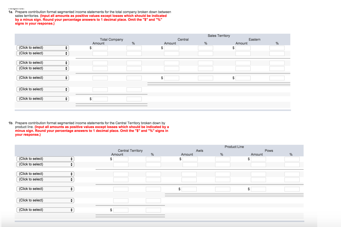 is given below: Management is disappointed with the company's performance and is