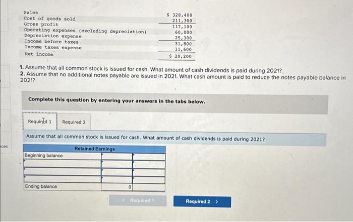 Cruz, Incorporated. 1. Assume that all common stock is issued for cash.