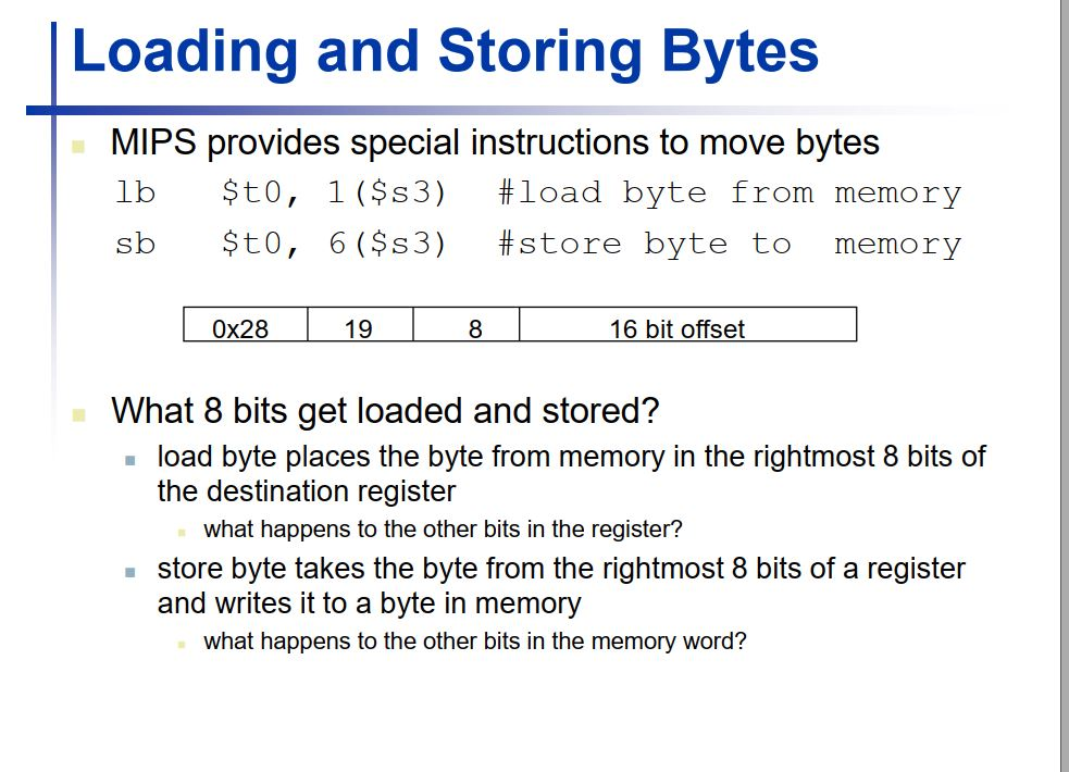 What does the offset do in MIPS? I don't understand what is