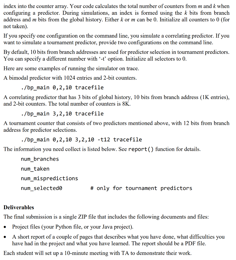 either Python (Python 3) or Java (Java 8). The simulator can simulate