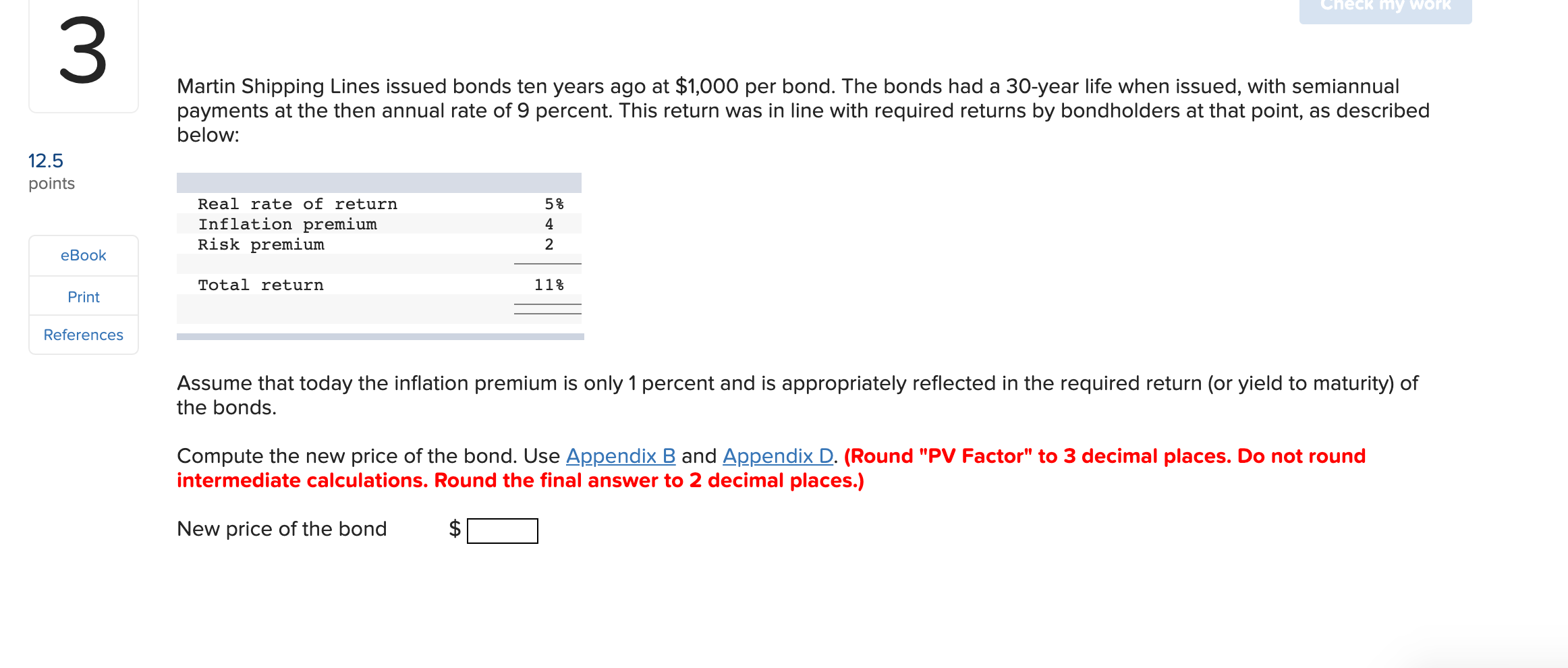 yield to maturity on such bonds in the market is 11 percent.