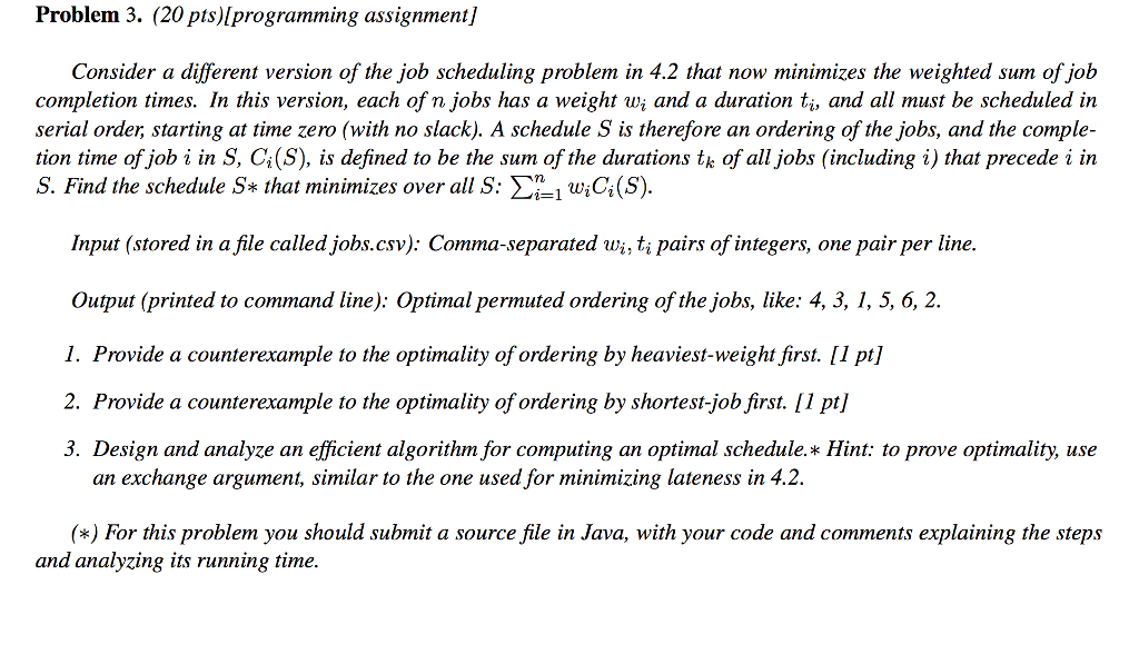  Problem 3. (20 pts)lprogramming assignment] Consider a different version of the