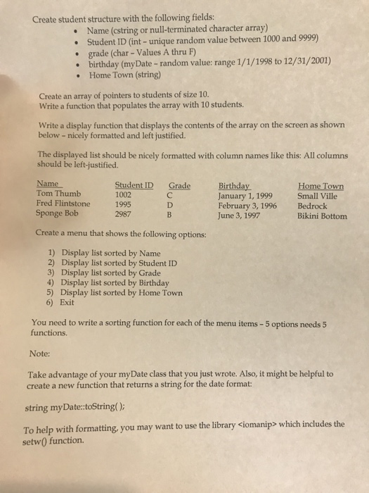  Please help me with this C++ program. I need to have