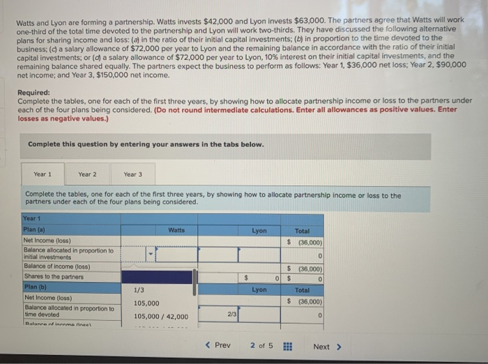  amale sure answer are clear and readable. Watts and Lyon are