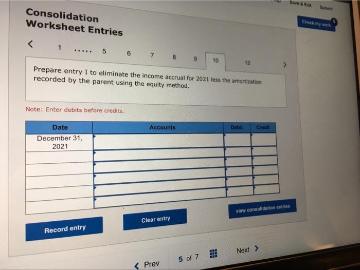 1, 2020. Abernethy's land had a fair value of $140.700, its buildings
