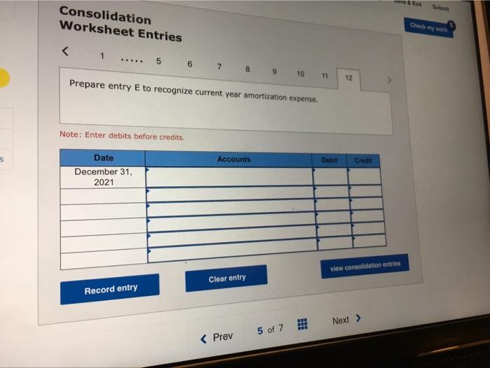 uses the equity method for this investment 5 of 7 signment -