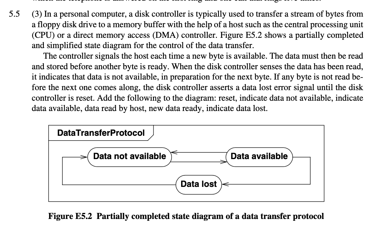  PO 5.5 (3) In a personal computer, a disk controller is