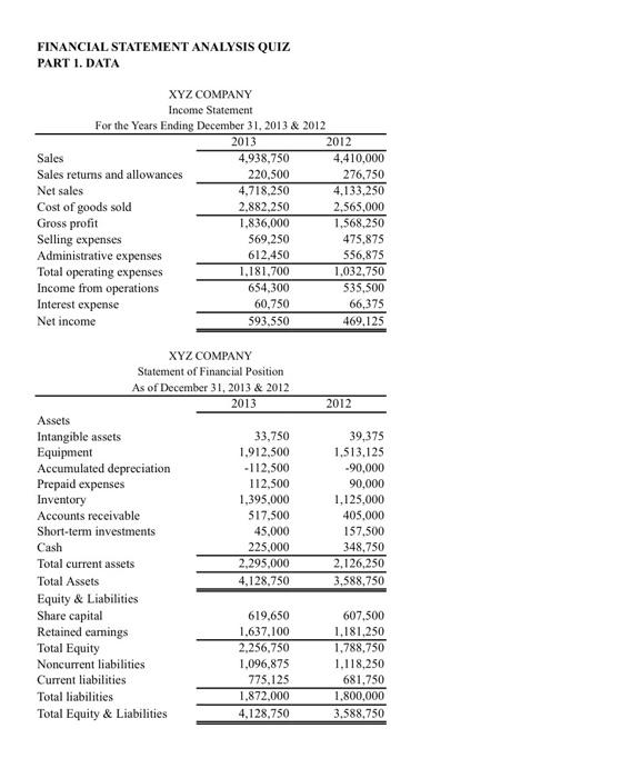 ANALYSIS PARTI DATA XYZ.COM mer To VECAMY M. pi Ted Tool T