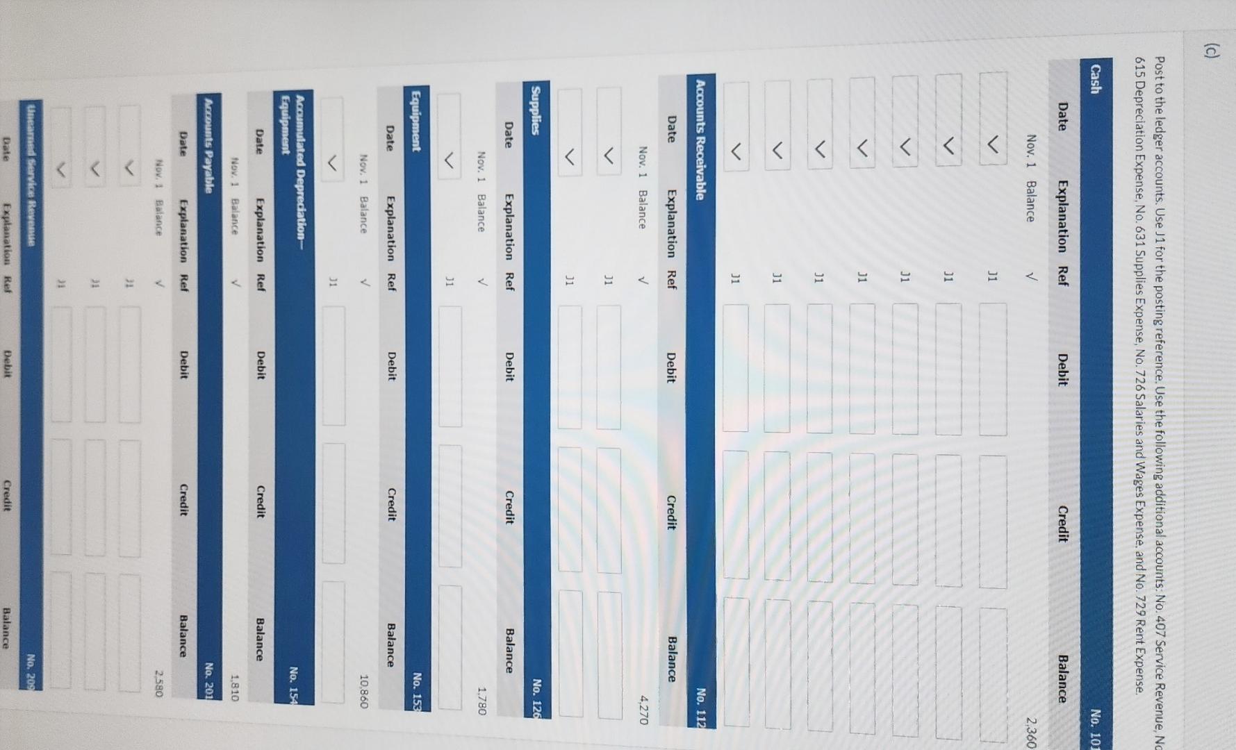 from customers on account. 12 Received $3,150 cash for services performed in