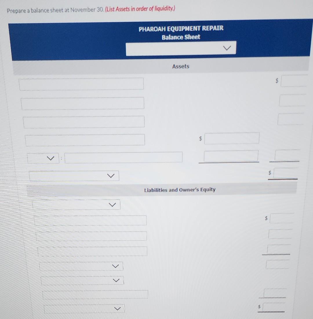 in the order presented in the problem.) Post to the ledger accounts.