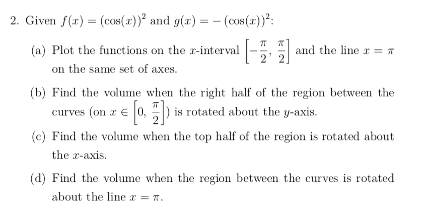 I Need help solving this with Python please! 2. Given f(x) =