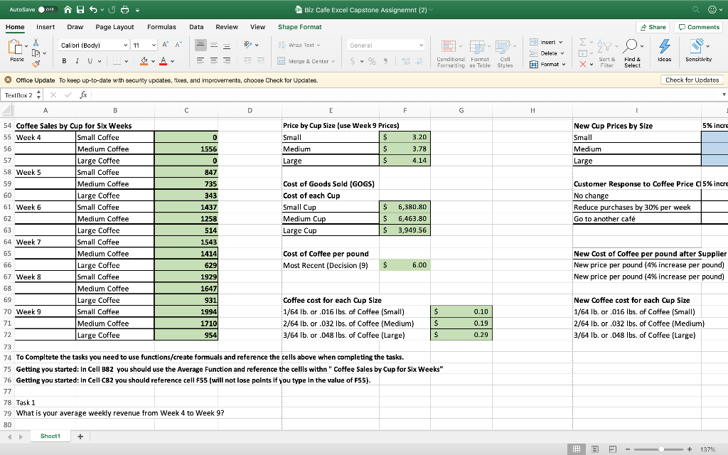  Comments AutoSave $ Home Insert Draw Page Layout Calibri (Body) 11