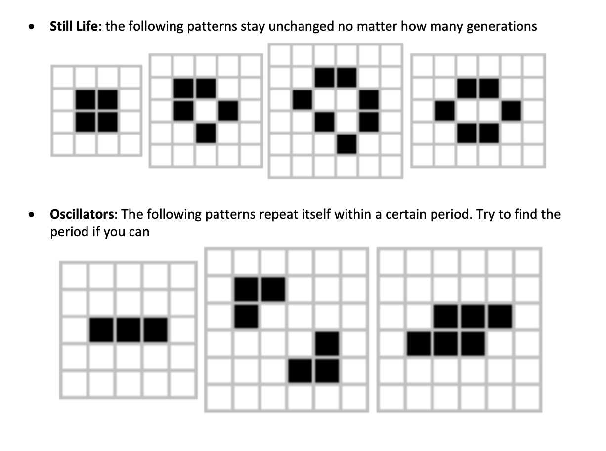 { } private int checkNeighbor(int x, int y){ } } the print