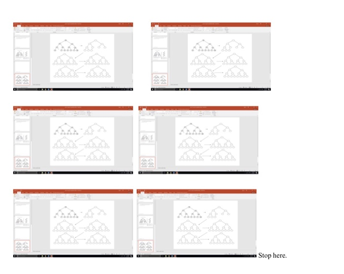 value in each internal node is greater than (or equal) to the