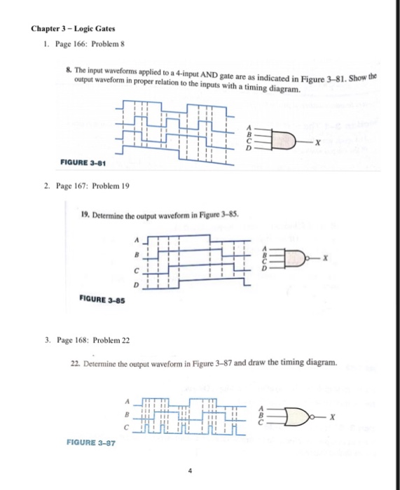  I really need a clear answer for them Chapter 3-Logic Gates