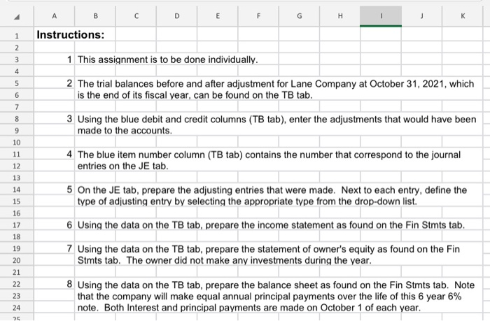  A B D E F G J K Instructions: 1 2