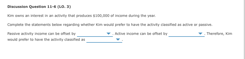  options 1: active, passive, portfolio losses / only active and portfolio