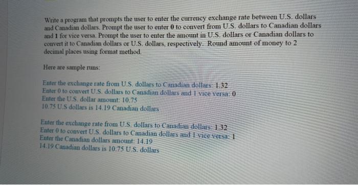 In Python Write a program that prompts the user to enter the