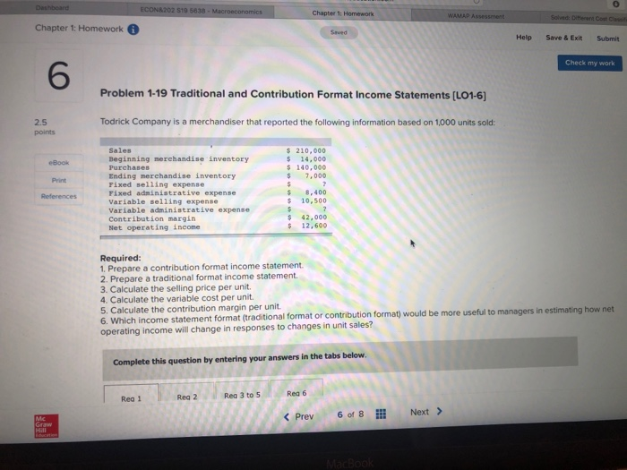  Chapter 1 Chapter 1: Homework Saved Help Save& Exit Submit Check