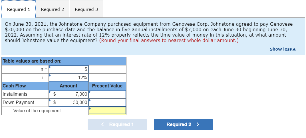explanation for the correct answer? Thank you. Johnstone Company is facing several
