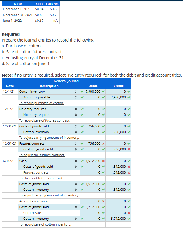 I need help with the values with the red x. Please show