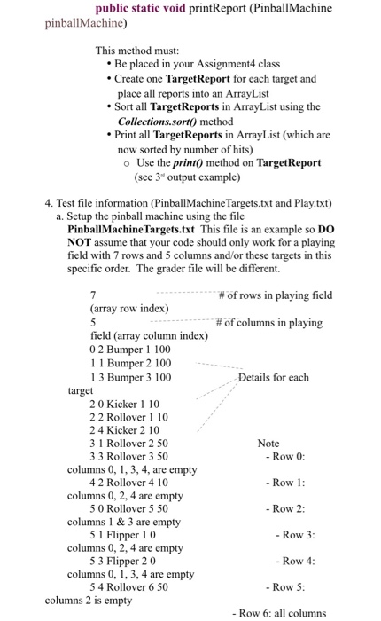 Assignment Description This assignment provides more practice creating and manipulating classes as