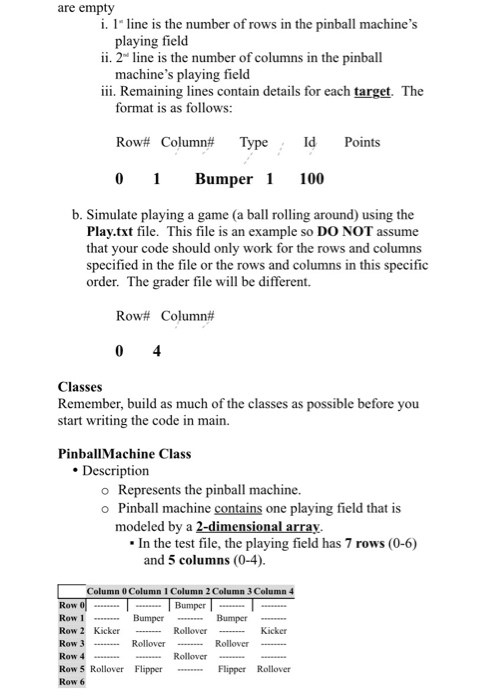 well as the opportunity to use Java's Comparable interface. For this assignment,