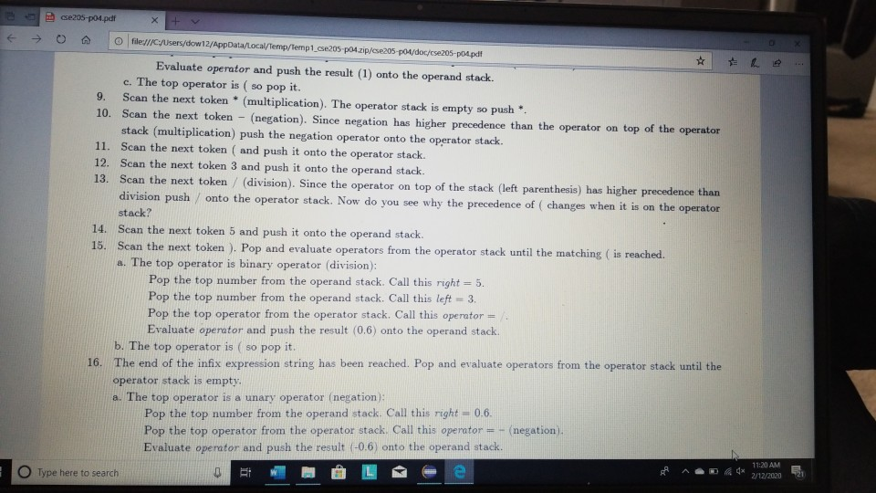 know if you have any questions 1 Submission Instructions Create a folder