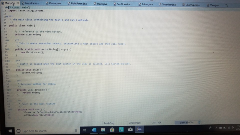 -(3/5) Infix notation is the urual algebraic notation that we are all