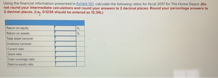  first exhibit secound exhibit 3rd exhibit Using the financial information presented