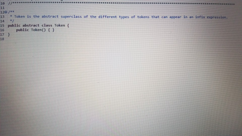 an InstanceOf Left Paren Do topEval operator Stack.pop() -- Pops the LeftParen