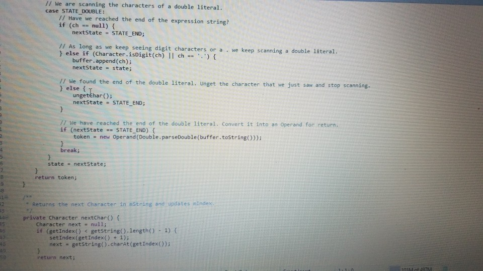 keep Evaluating Returns True or False If operator Stack.is Empty() Then Return