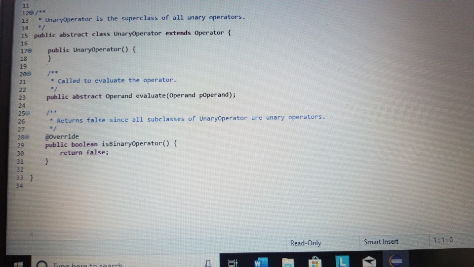 Method keep Evaluating Method top Eval) Returns Nothing right - operandStack.pop) operator
