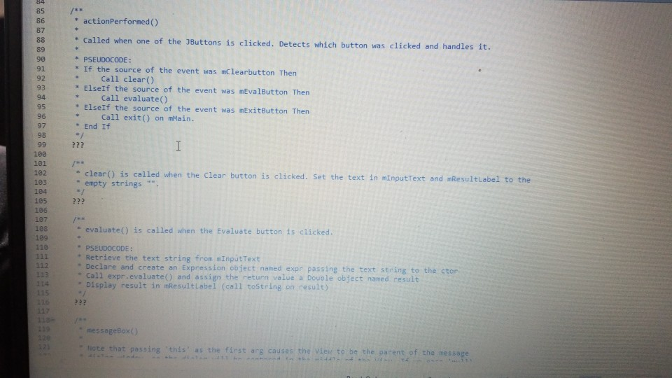 Then operandStack.push(left* right) Else left + operandStack.pop() If operator is Addition Then