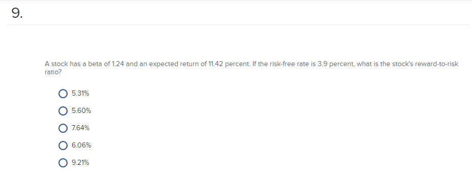 6. If the economy booms, Meyer&Co. stock will have a return of