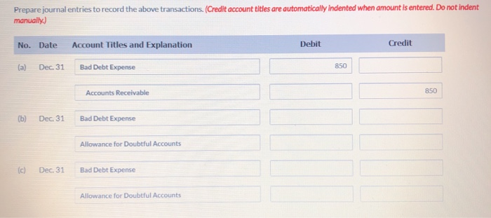 of Windsor, Inc. at the end of the current year shows Accounts