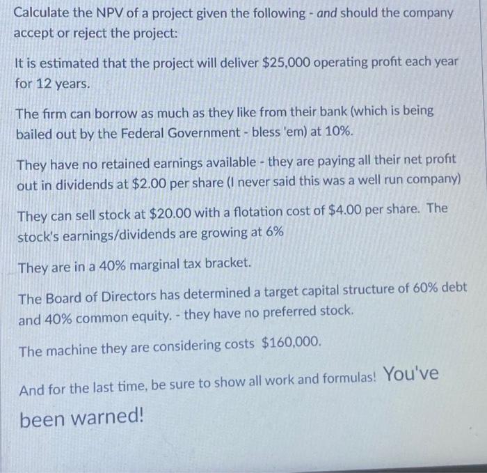 please write out the steps and not solving in excel. i need