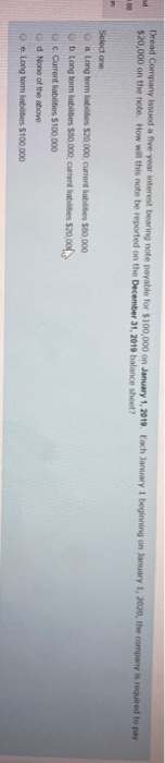  Dread Company issued a five year interest bearing note payable for