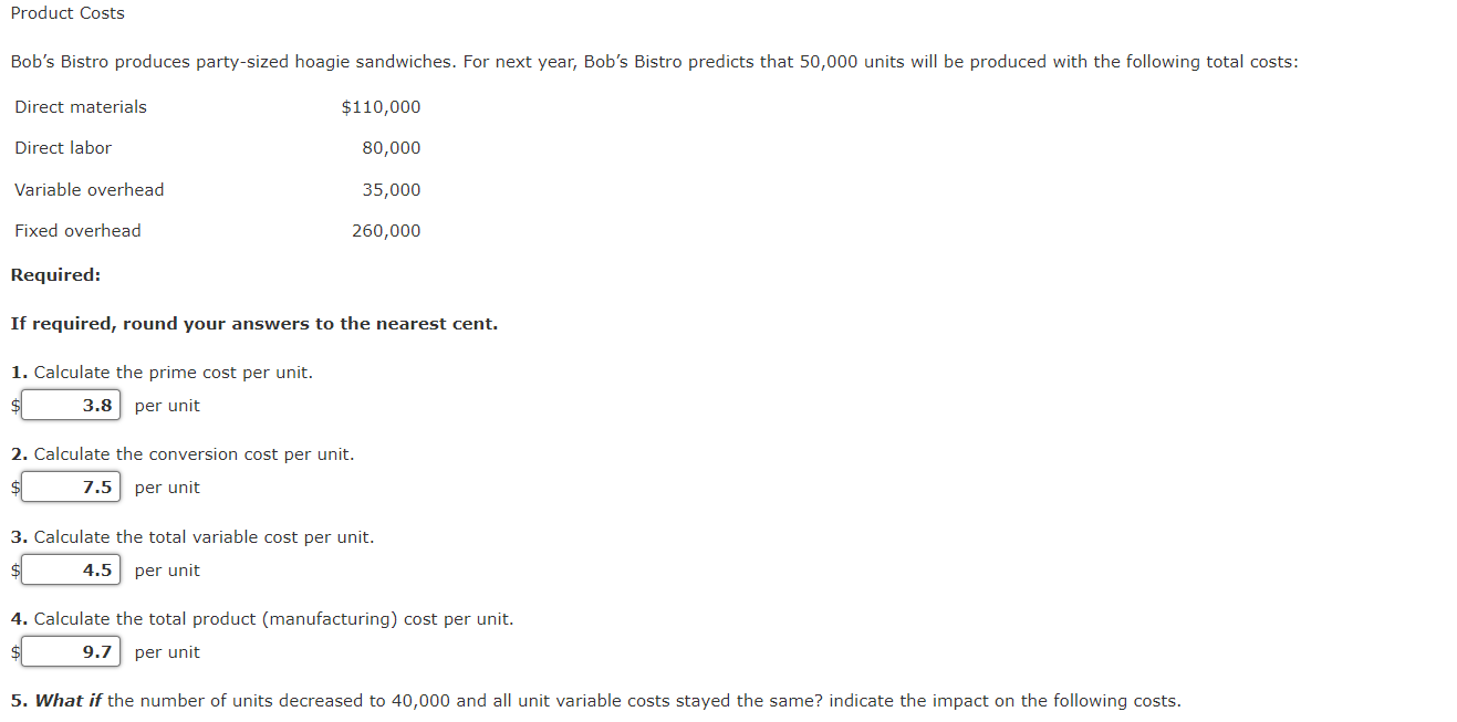 units and sell 53,900 units. Beginning inventory of finished goods is $40,500,