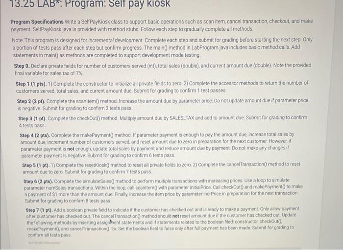  please type it out in java like it is given will